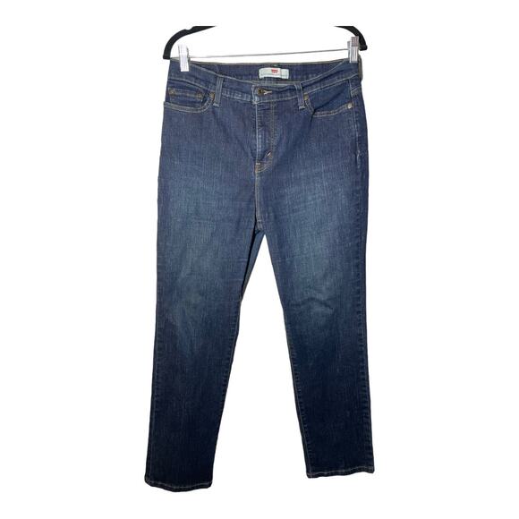 Levi’s 512 Perfectly Slimming Straight Leg Jeans 32x30 Womens 32 - Picture 1 of 5